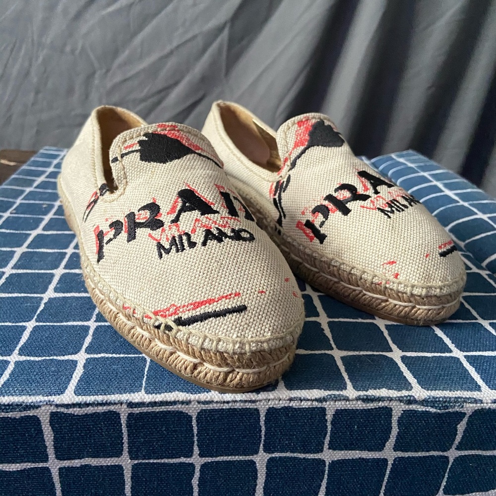 Prada espadrilles made in Spain size 6.5 - Picture 3 of 5